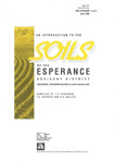 An introduction to the soils of the Esperance advisory district