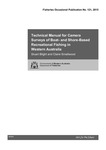 Technical Manual for Camera Surveys of Boat- and Shore-Based Recreational Fishing in Western Australia