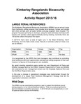 Meekatharra Rangelands Biosecurity Association Inc. Annual Report 2015/16