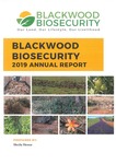 Blackwood Biosecurity Annual Report 2018/19 by Blackwood Biosecurity