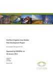 Ord River Irrigation Area Weaber Plain Development Project Groundwater Management Plan
