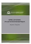 EPBC 2010/5491 Annual Environmental Report 1 May 2016 – 30 April 2017