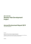 EPBC 2010/5491 Weaber Plain Development Project Annual Environment Report 2019 1 May 2018 to 30 April 2019